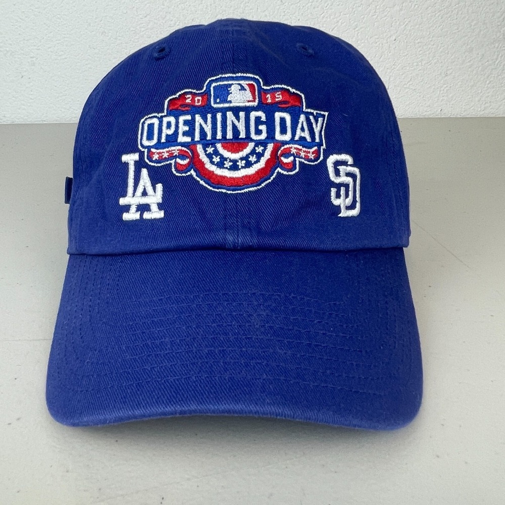 Los Angeles Dodgers Hat Blue Opening Day 2015 San Diego Padres Cap 47 Strap Back